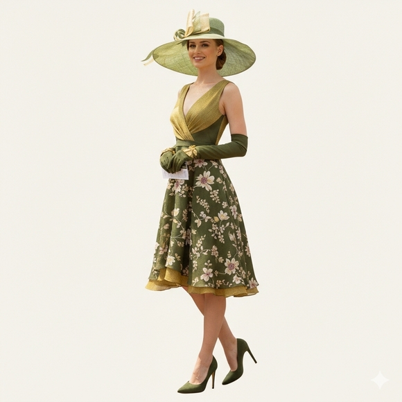 Beloved Millinery Kentucky Derby Collection Gorgeous Wide-Brim Hat main image 8